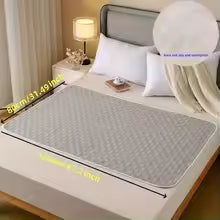 Washable Leak-Proof Incontinence Pads for Elderly & Pets – Reusable Bed Protection Mats